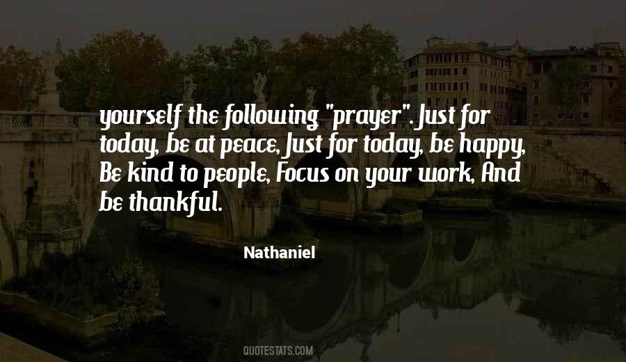 Just Focus On Your Work Quotes #1386084