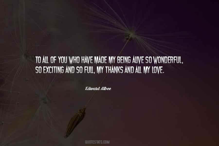 Thanks For Being There For Us Quotes #207672
