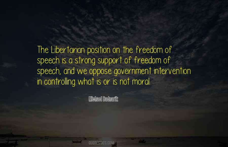 Quotes About The Freedom Of Speech #1648586