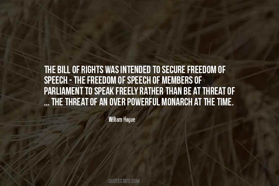 Quotes About The Freedom Of Speech #1746987