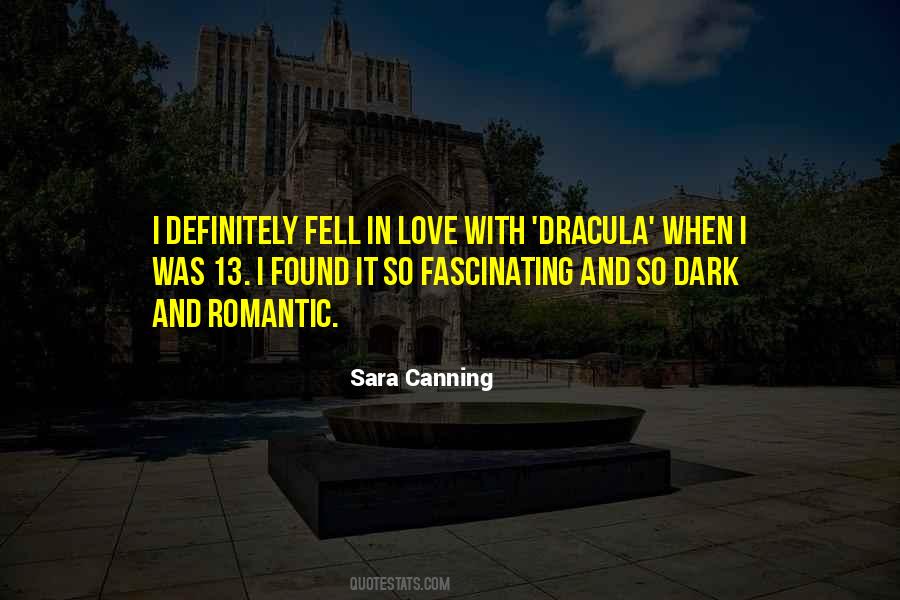 Romantic Dark Quotes #1858755