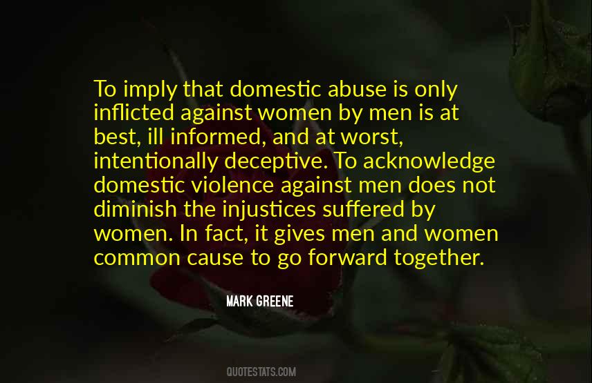 Domestic Violence Abuse Quotes #1226855