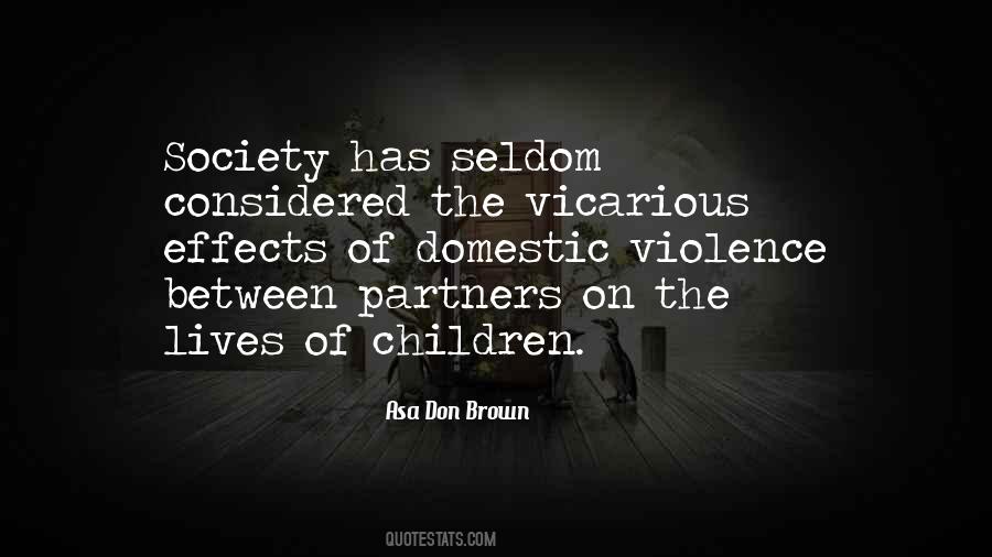 Domestic Violence Abuse Quotes #1607316