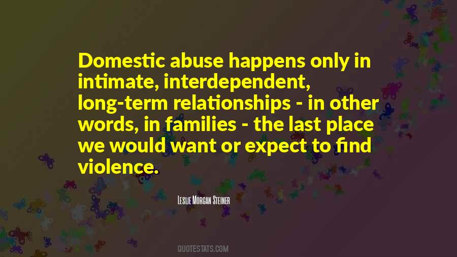 Domestic Violence Abuse Quotes #61661