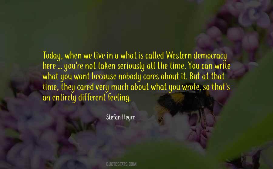 We Want Democracy Quotes #731218