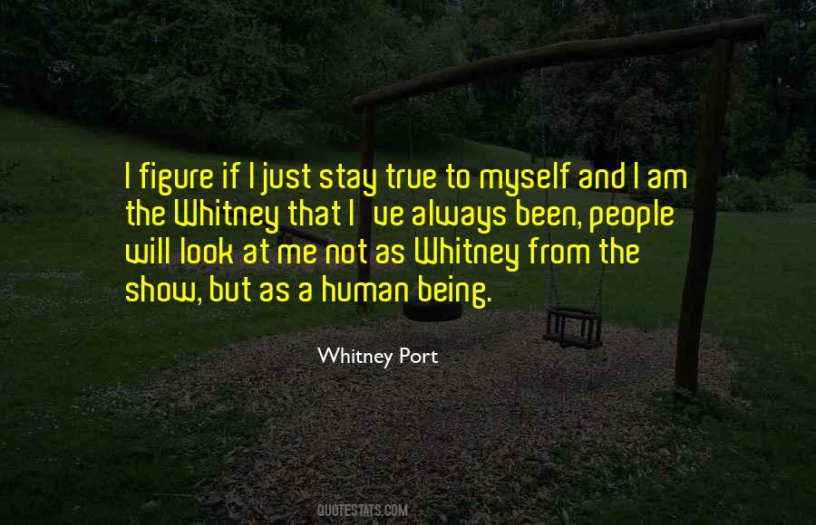 I Am Just A Human Being Quotes #793357