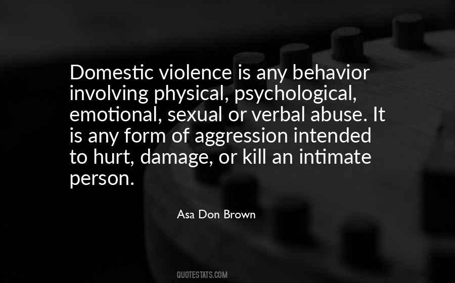 Domestic Violence Verbal Abuse Quotes #693463