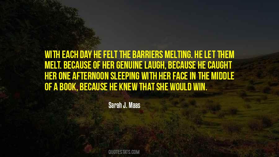 Your Sleeping Face Quotes #356706