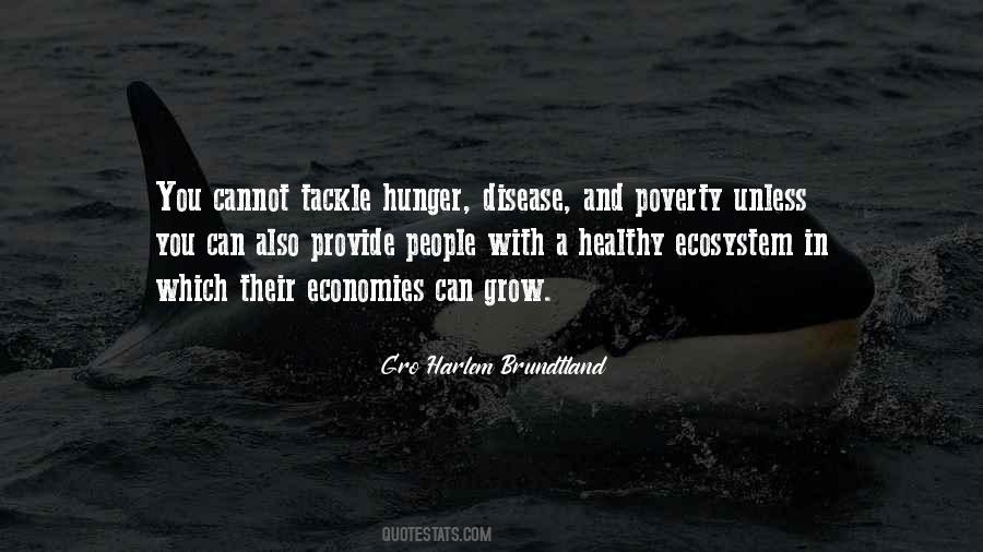 Poverty Hunger Quotes #1171949