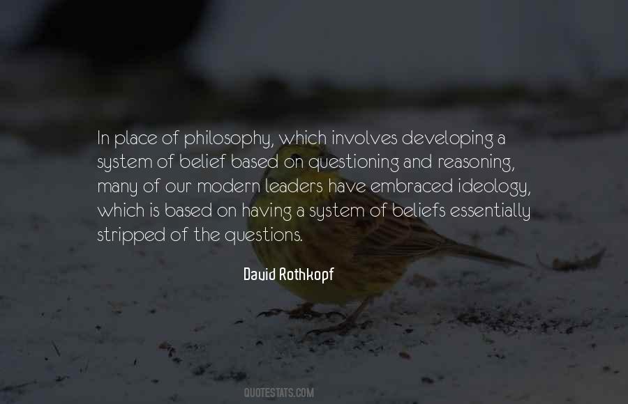 Modern Leaders Quotes #1722603