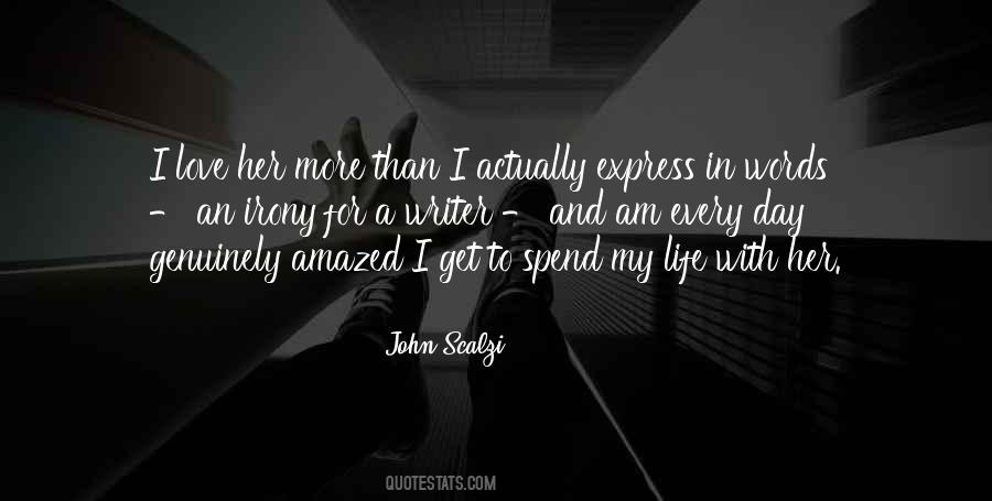 Express My Love Quotes #1276680