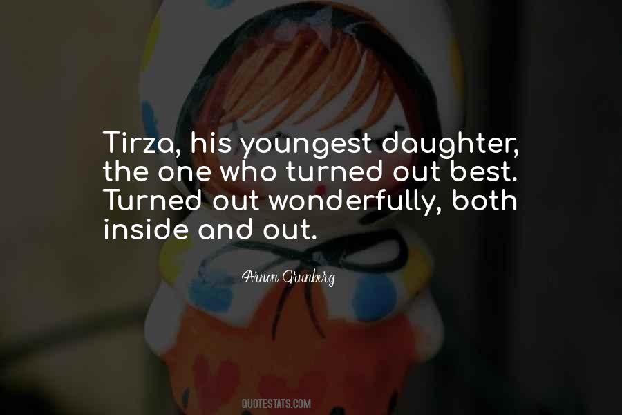 Quotes About The Youngest Daughter #1225239