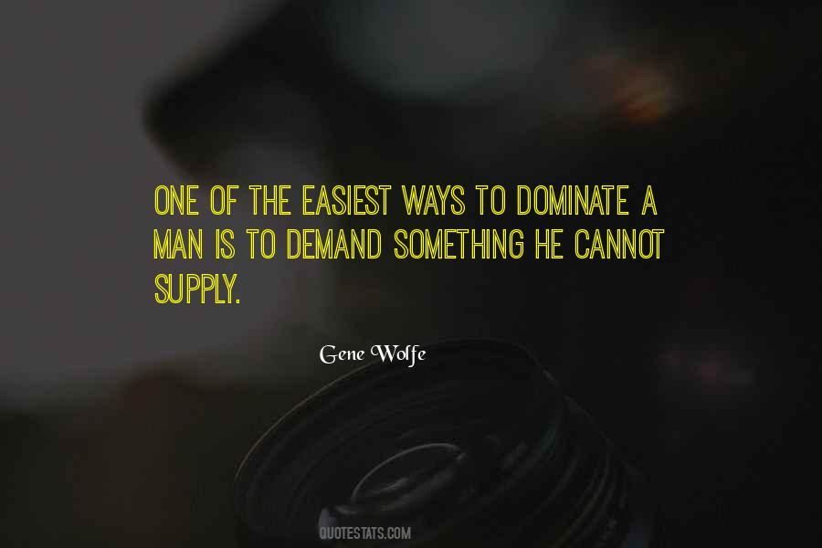 Dominate Quotes #1142511