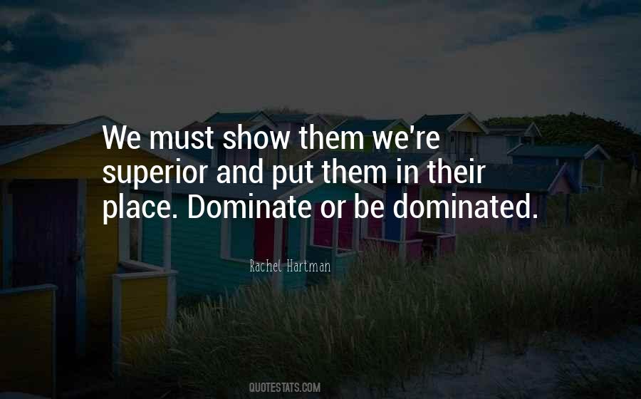 Dominate Quotes #79290 Dominate Quotes #79290