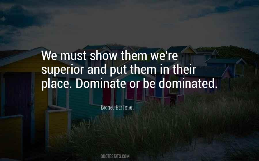 Dominate Quotes #79290