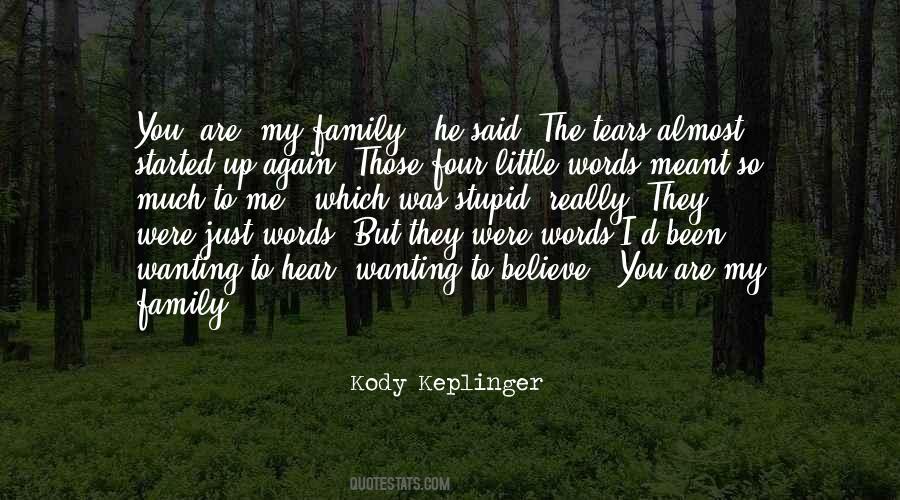 Quotes About Family Not Wanting You #1679098