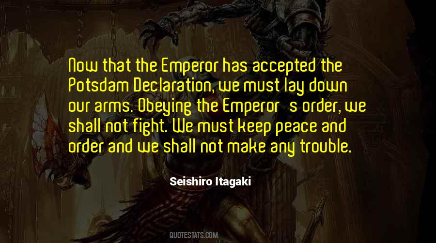 The Trouble With Peace Quotes #1631811
