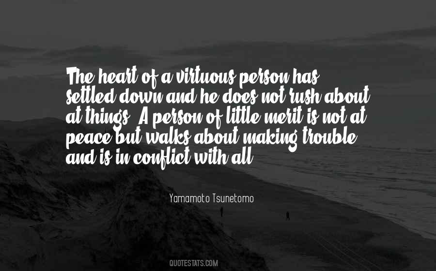 The Trouble With Peace Quotes #706644