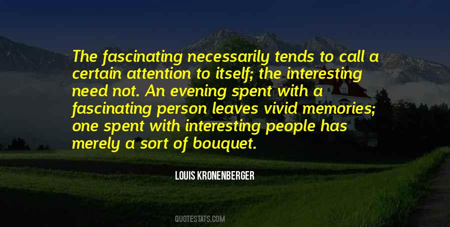 Quotes About Interesting People #1464407