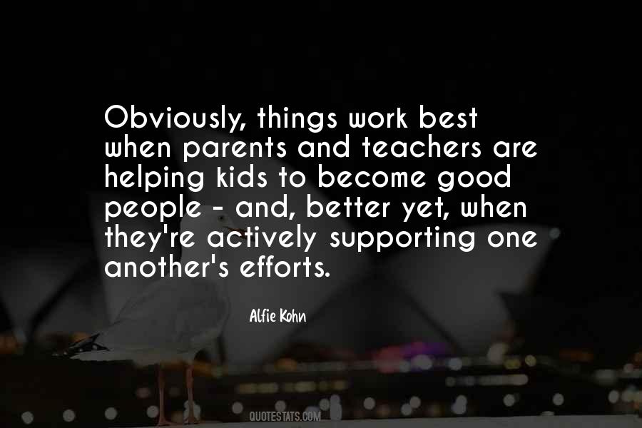 Parents Are Teachers Quotes #1006848