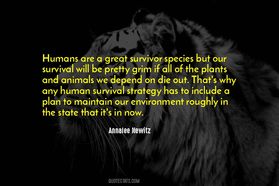 Environment And Human Quotes #1454814