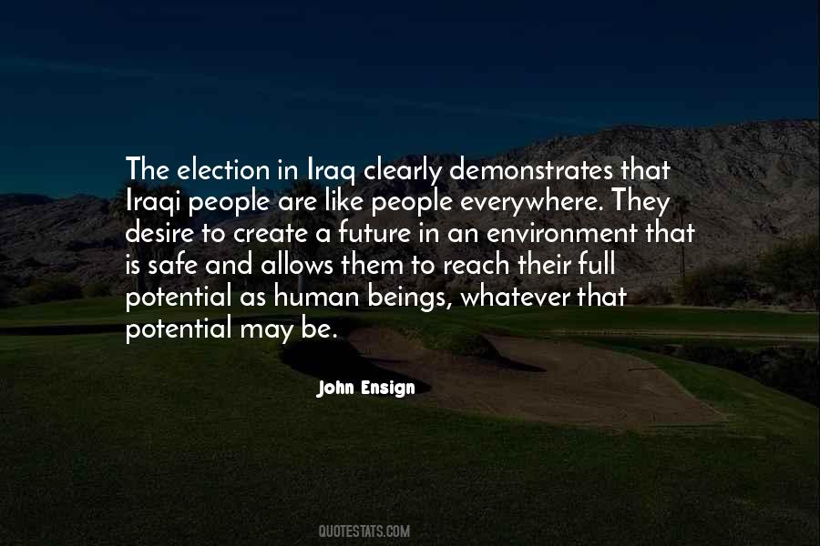 Environment And Human Quotes #164649