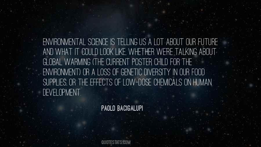 Environment And Human Quotes #170463