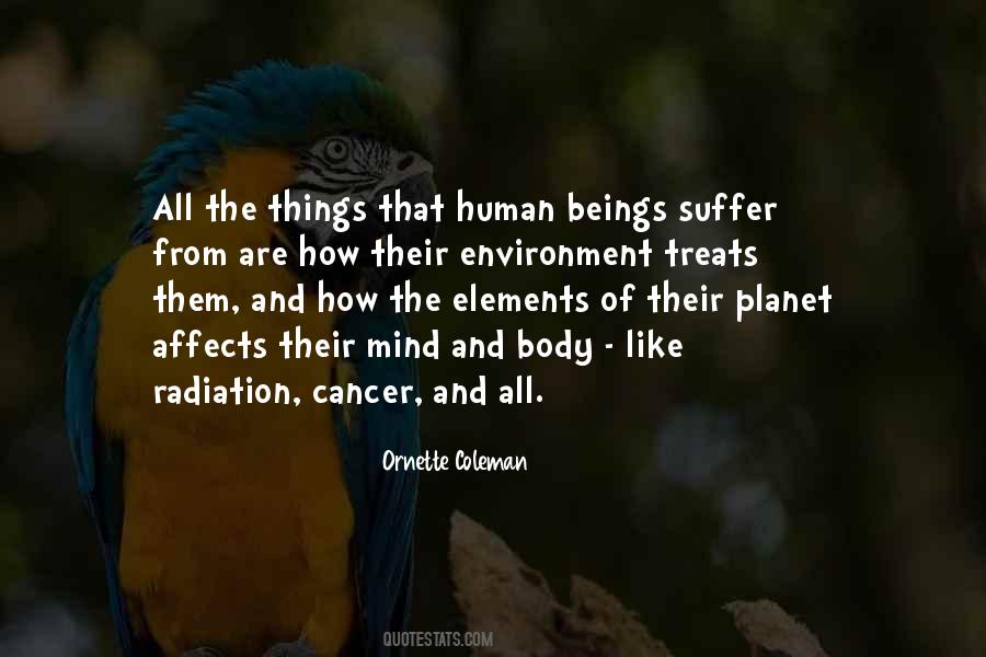 Environment And Human Quotes #256311