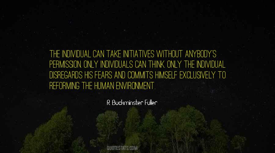 Environment And Human Quotes #610092