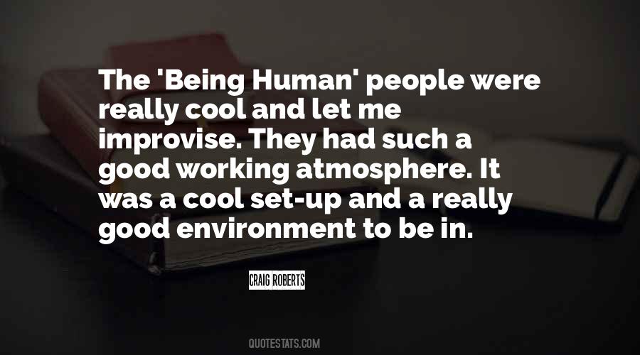 Environment And Human Quotes #741745