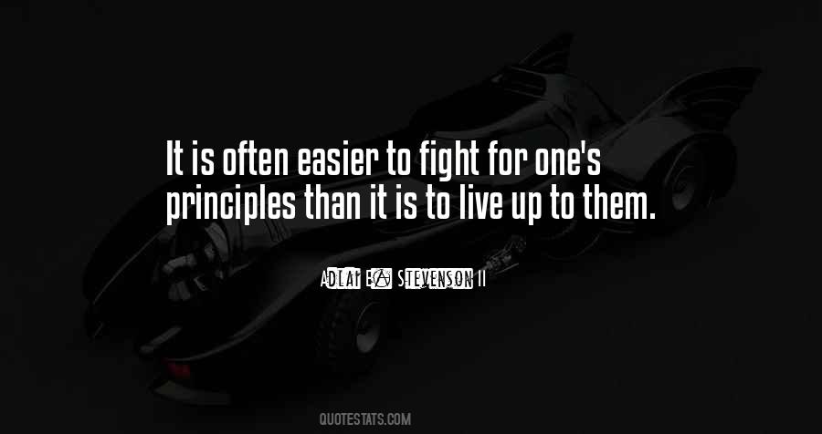 Fight To Live Quotes #72511