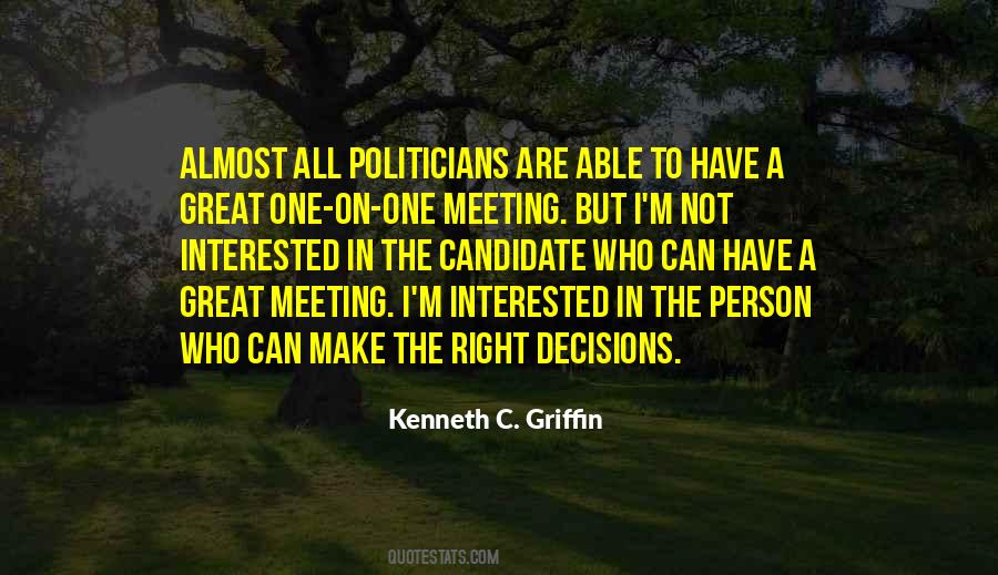 One On One Meeting Quotes #1574194