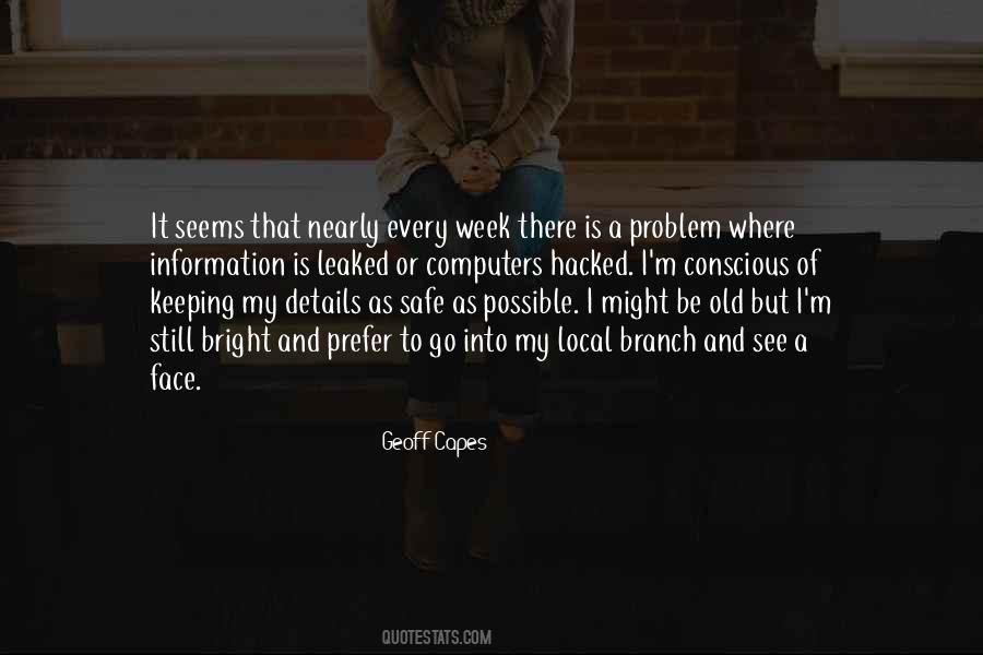 Face Every Problem Quotes #1876510