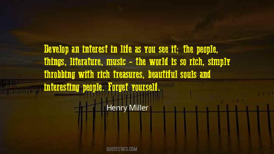 Quotes About Interest In Life #74610