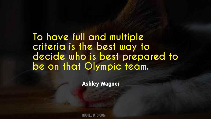 Olympic Team Quotes #724061