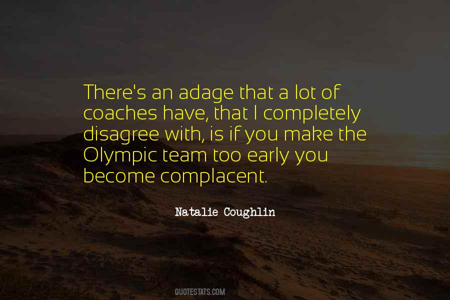 Olympic Team Quotes #819205