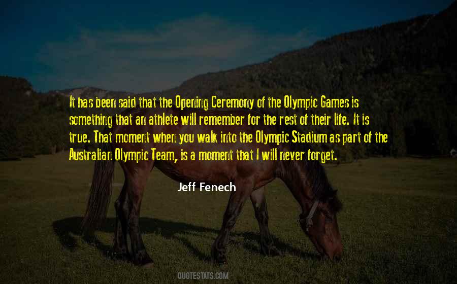 Olympic Team Quotes #867795
