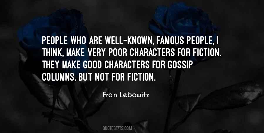 Famous Characters Quotes #1716534