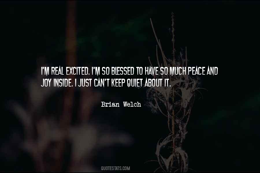 I Just Keep Quiet Quotes #1407673