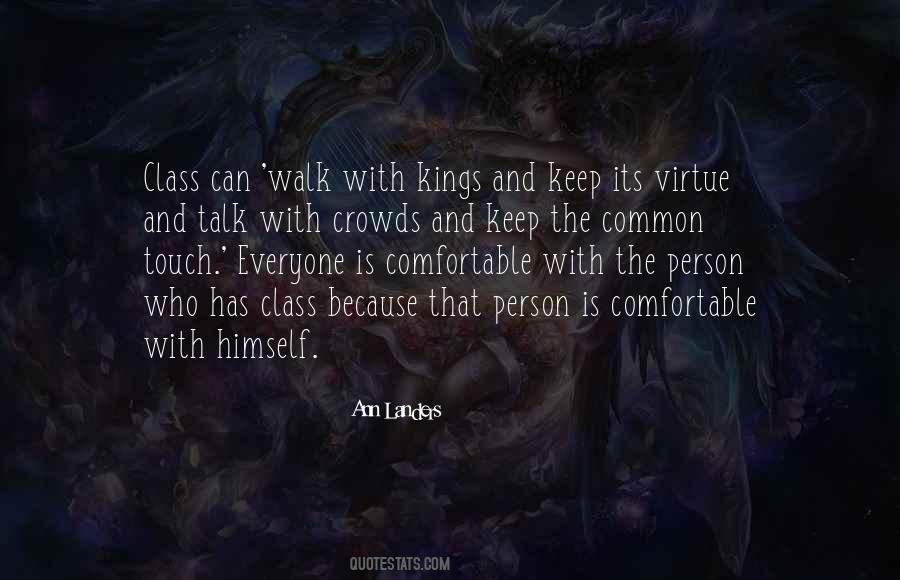 Touch Of Class Quotes #1053525