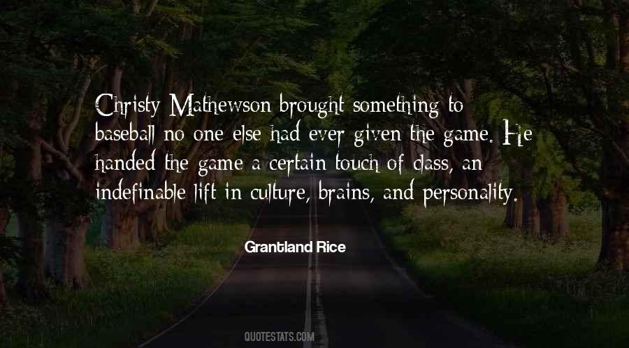 Touch Of Class Quotes #1241251