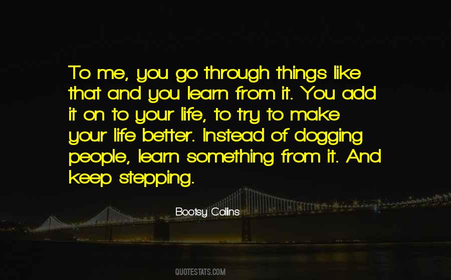 Quotes About Life Go Through #799233