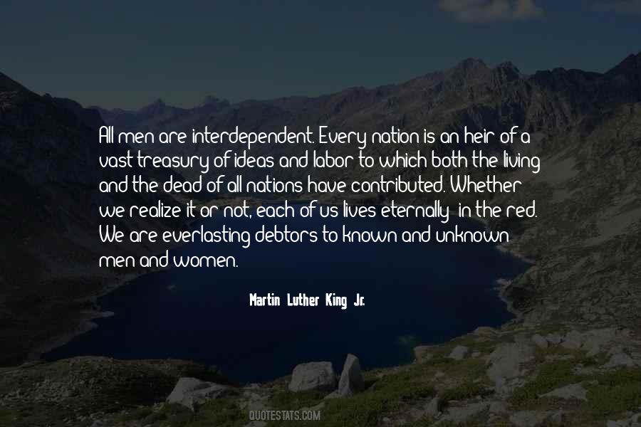 Quotes About Interdependent #1056010
