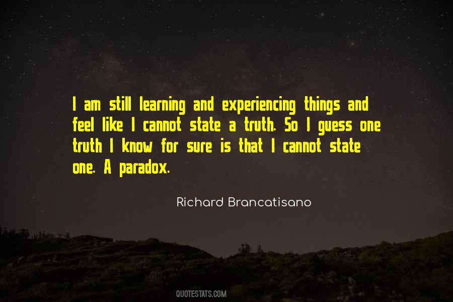 Quotes About Learning Truth #1129065