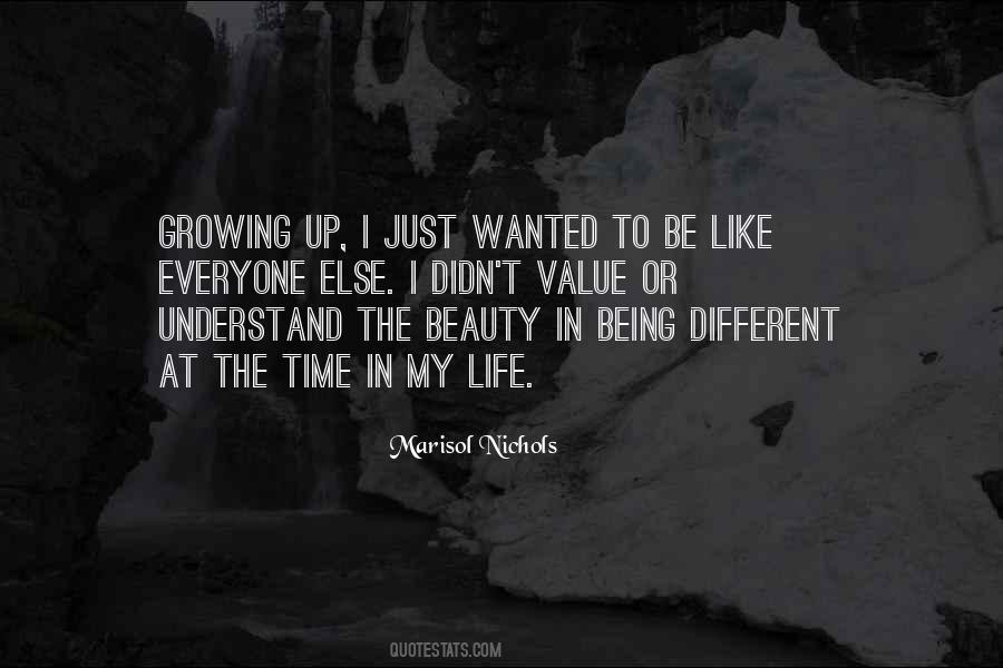 I Like Being Different Quotes #150562