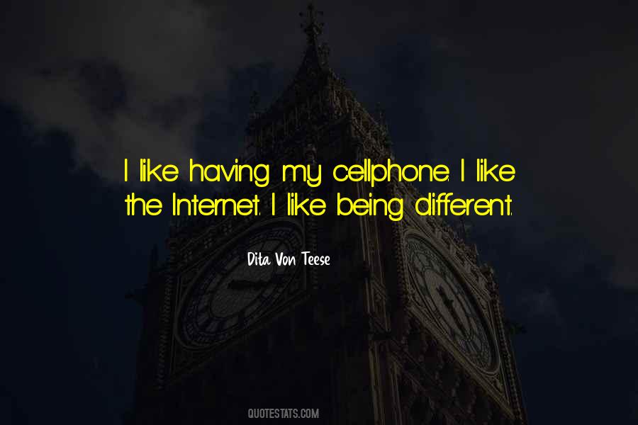 I Like Being Different Quotes #820469