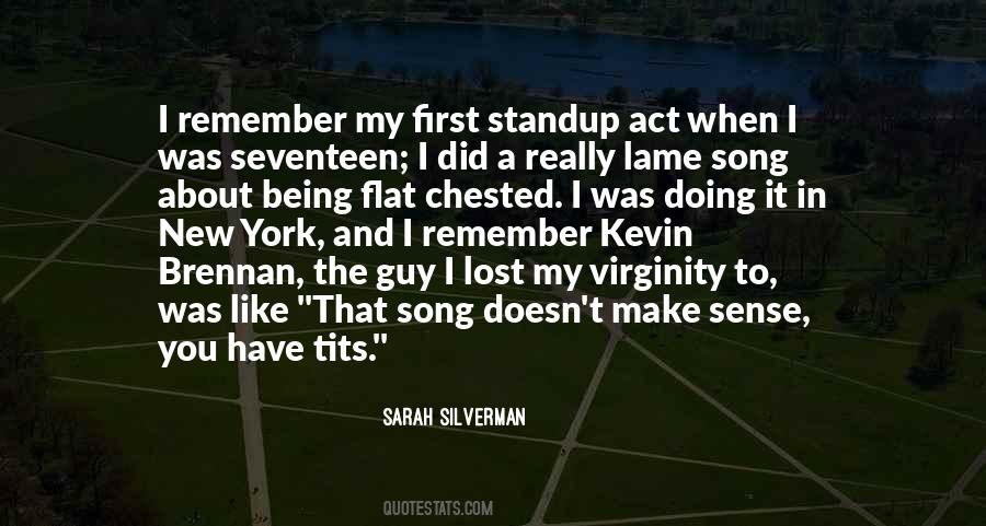 Lost Her Virginity Quotes #84865