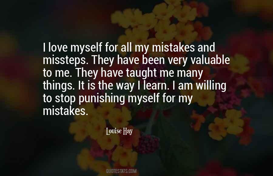 Learn To Love Myself Quotes #835356