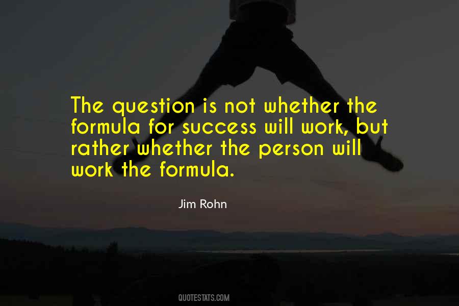 Success Will Not Quotes #1381562