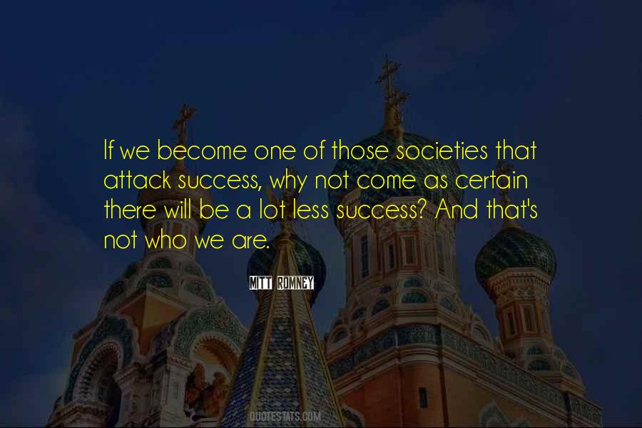 Success Will Not Quotes #1402478